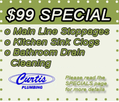 Curtis Plumbing Specials